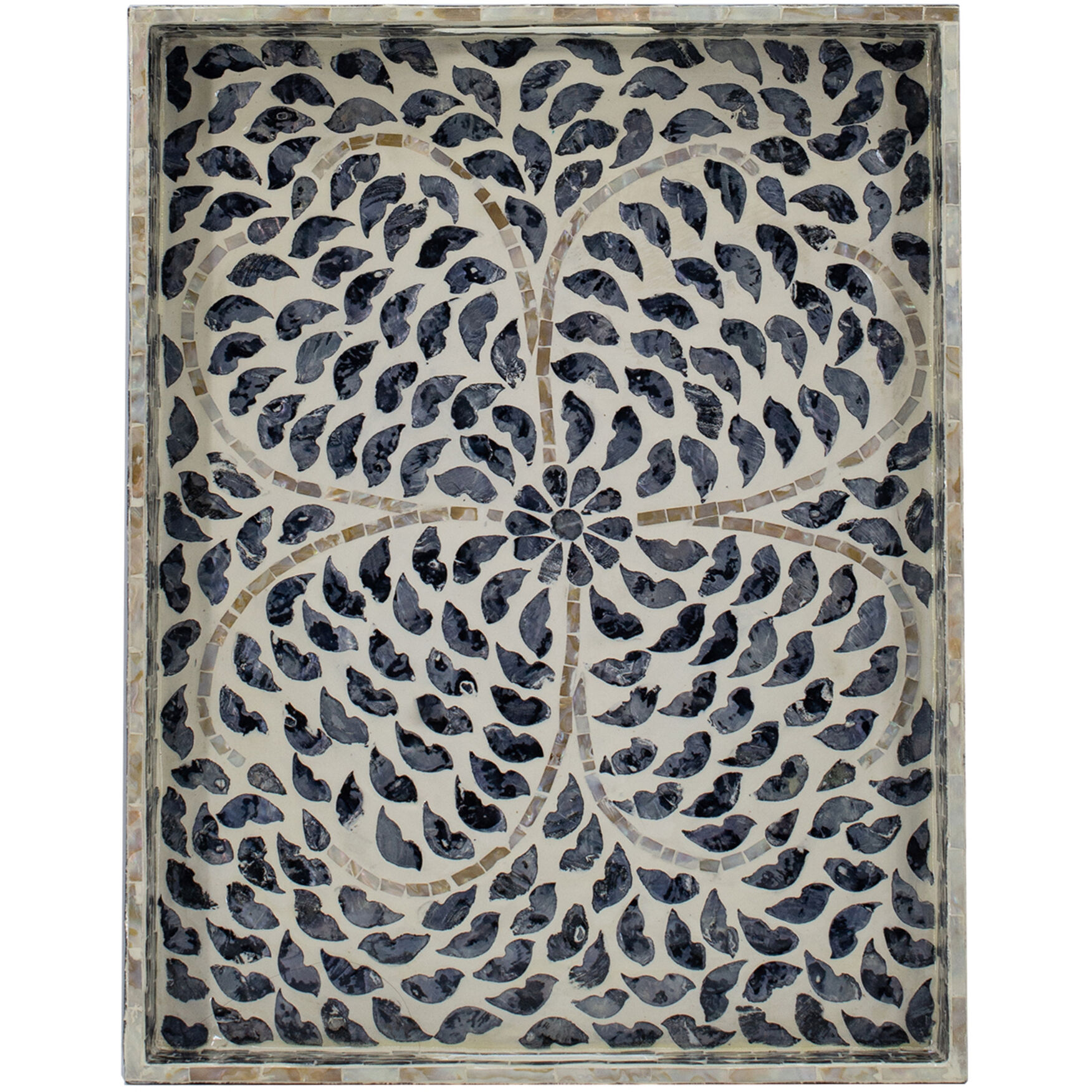 Anita Green Tray, Rectangular