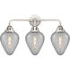 Nouveau 2 Geneseo 3 Light 25 inch Polished Chrome Bath Vanity Light Wall Light