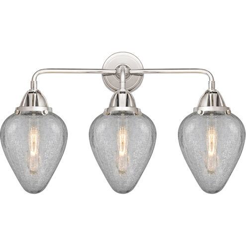 Nouveau 2 Geneseo 3 Light 25 inch Polished Chrome Bath Vanity Light Wall Light