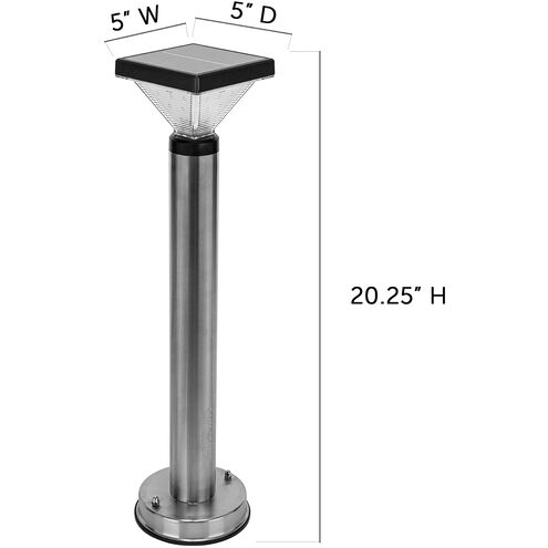 Luxor Black Pathway Light, Solar