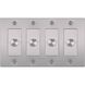 4G 100-120 Steel Dimmer Switch, LED