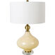 Cleveleys 27 inch 150 watt Clear Table Lamp Portable Light
