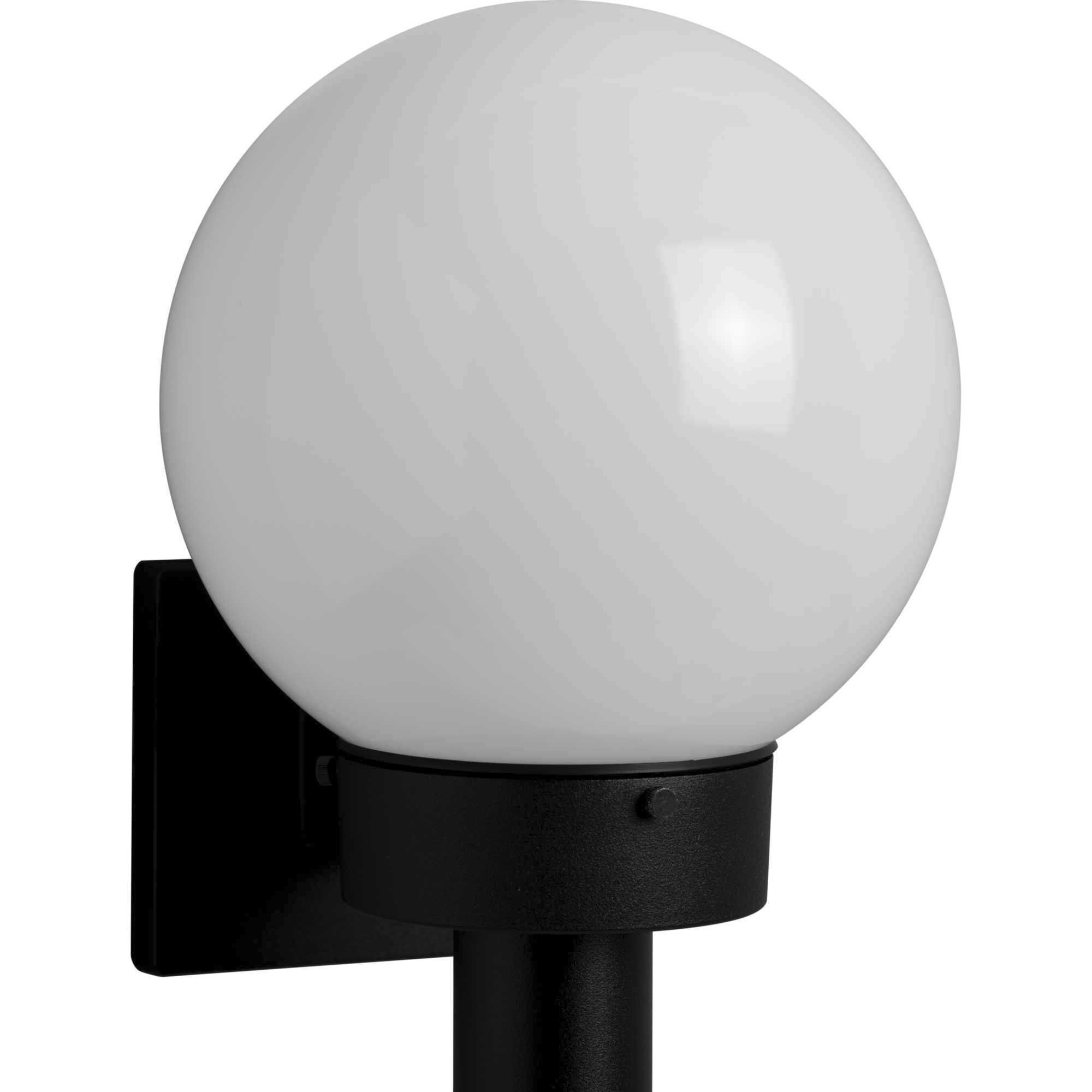 Acrylic Globe Outdoor Wall Lantern