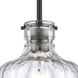 Orinoco 1 Light 8 inch Matte Black Mini Pendant Ceiling Light
