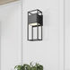 Supreme LED 17 inch Matte Black Outdoor Wall Sconce