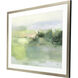Landscapes Green and Beige and Multi and Pink Framed Art
