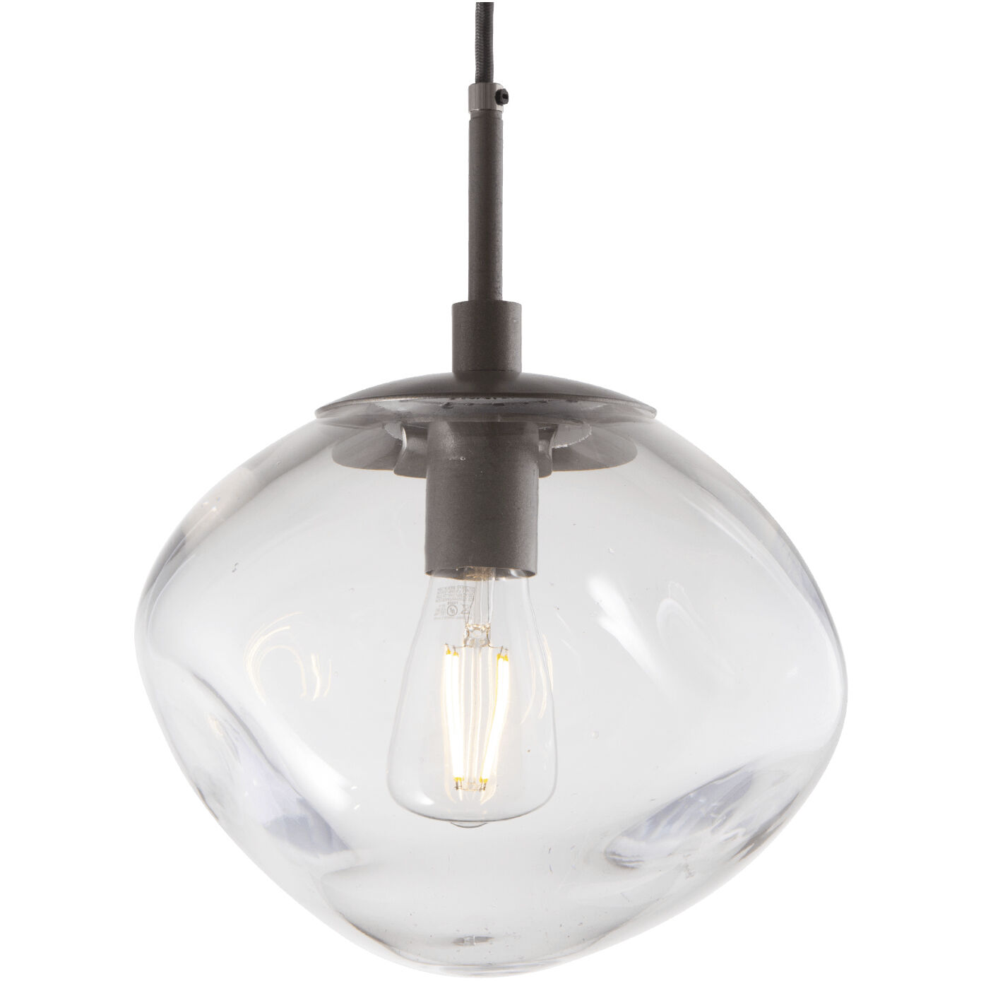 Nova Incandescent 1 Light 10 inch Novel Brass Pendant Ceiling Light in Smoke