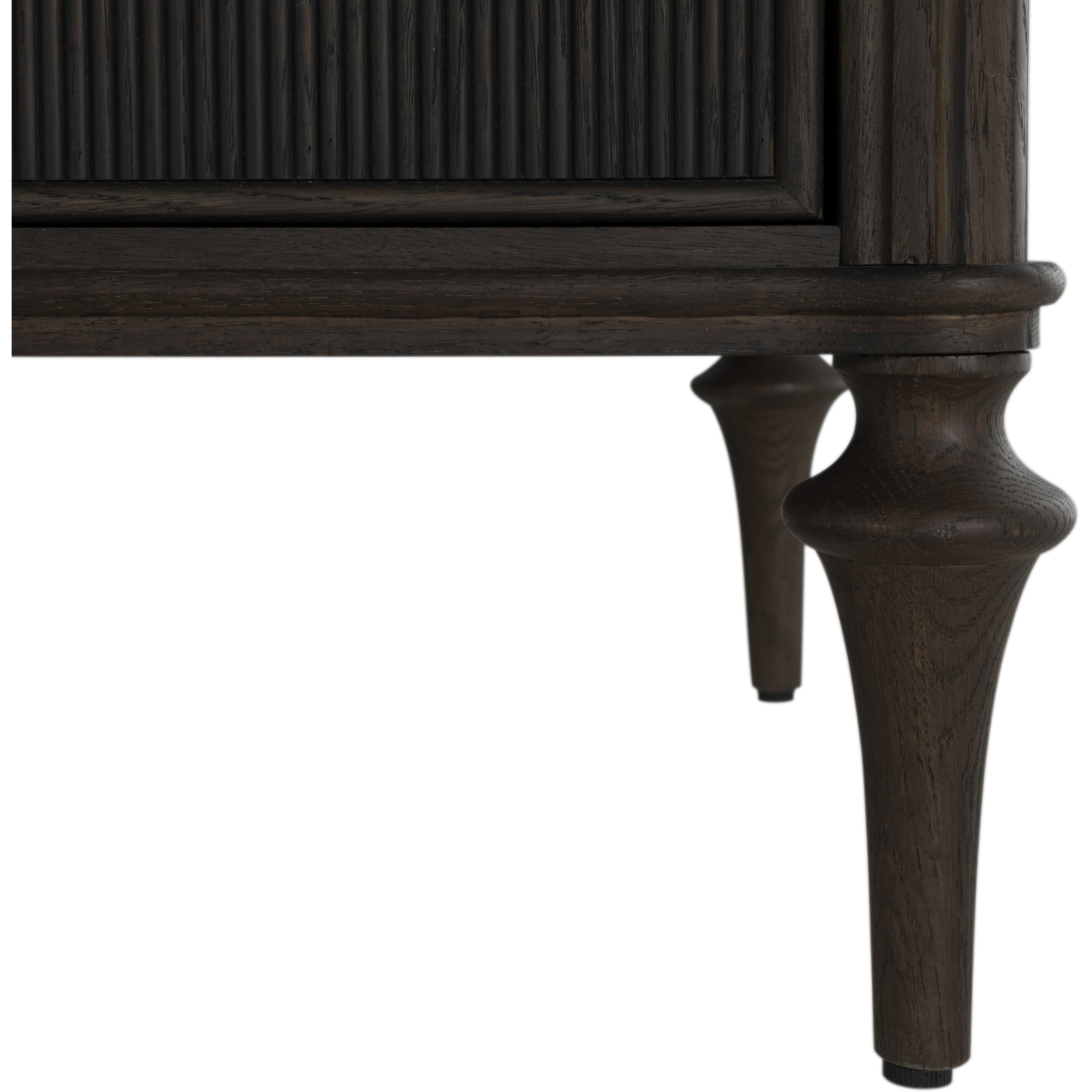 Andrea Dark Stained Oak / Antique Brass / Brown Stained Oak Chest