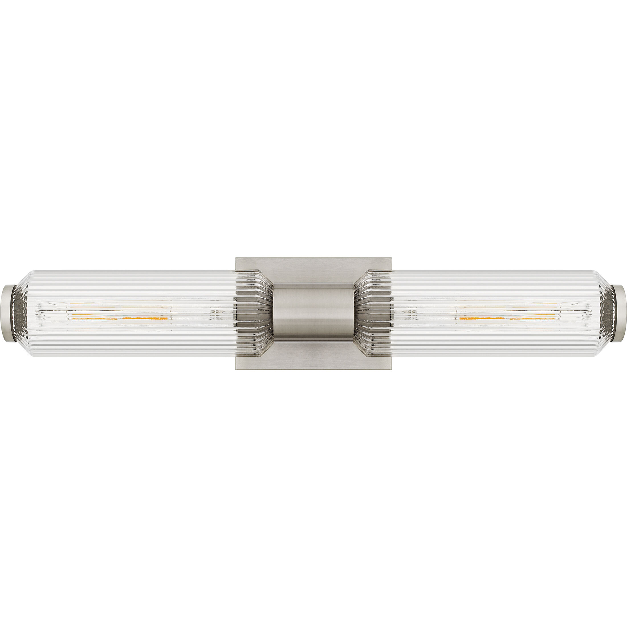 Hawes 2 Light 23.5 inch Brushed Nickel Bath Light Wall Light, Medium