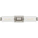 Hawes 2 Light 23.5 inch Brushed Nickel Bath Light Wall Light, Medium