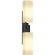 Ondrian 2 Light 3.3 inch Black ADA Sconce Wall Light