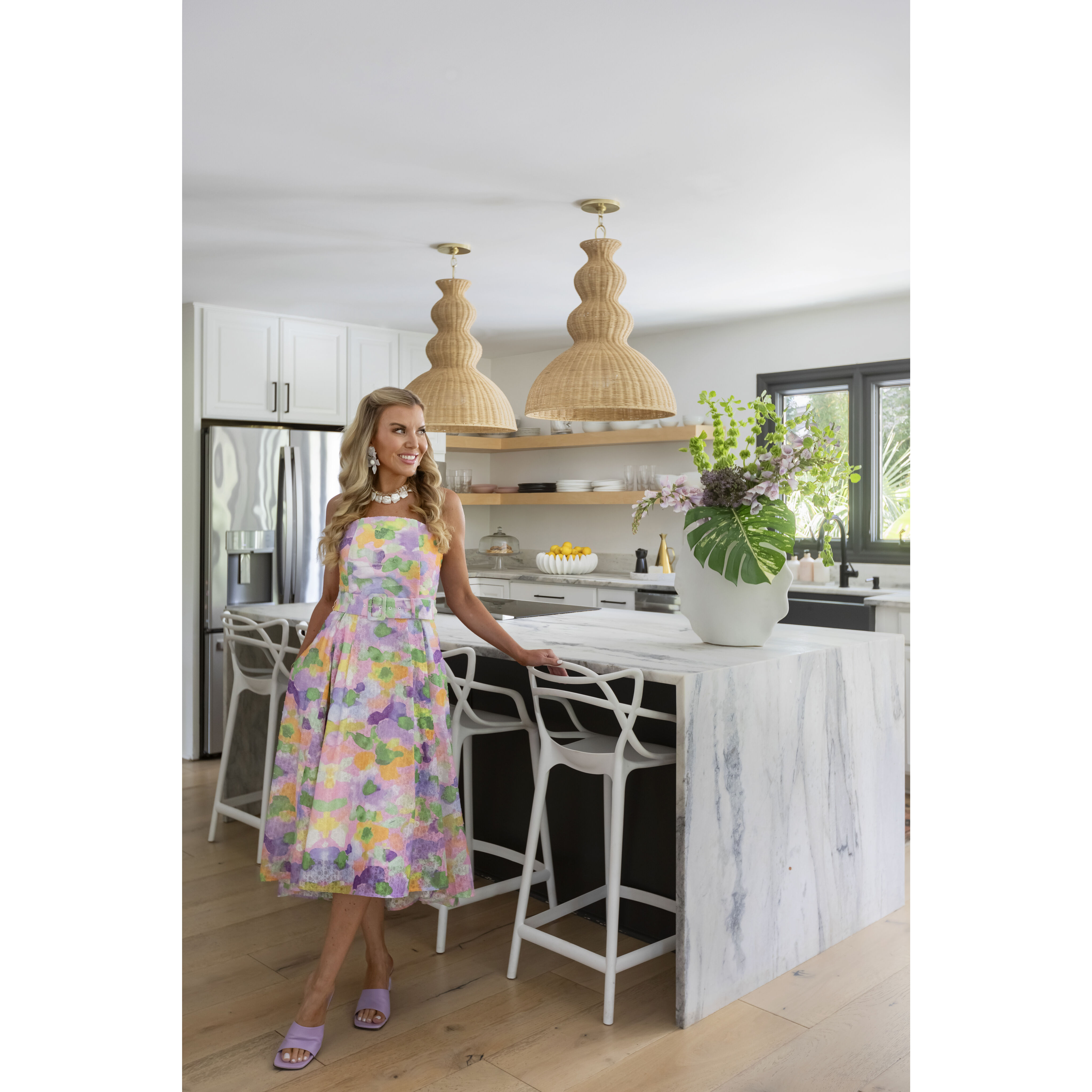 Mayla 1 Light 21.25 inch Aged Brass Pendant Ceiling Light