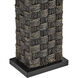 Eden 68 inch 150 watt Black Floor Lamp Portable Light