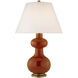 Christopher Spitzmiller Chambers 29.25 inch 100 watt Cinnabar Table Lamp Portable Light in Linen, Medium