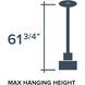 Haven LED 14 inch Old Satin Brass Pendant Ceiling Light