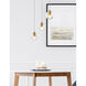 Eren 3 Light 12 inch Gold Pendant Ceiling Light