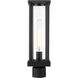 Glenwood 1 Light 15 inch Black Outdoor Post Mount Fixture