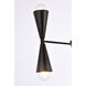 Cade 6 Light 34 inch Black Pendant Ceiling Light