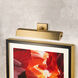 Cade 160 watt 26 inch Brushed Brass Picture Light Wall Light