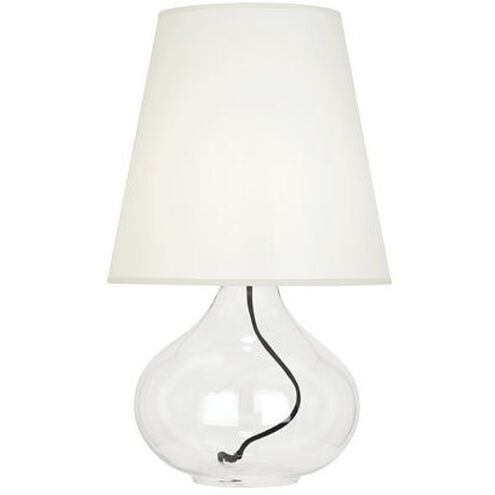 June 24 inch 150 watt Clear Glass Body Table Lamp Portable Light