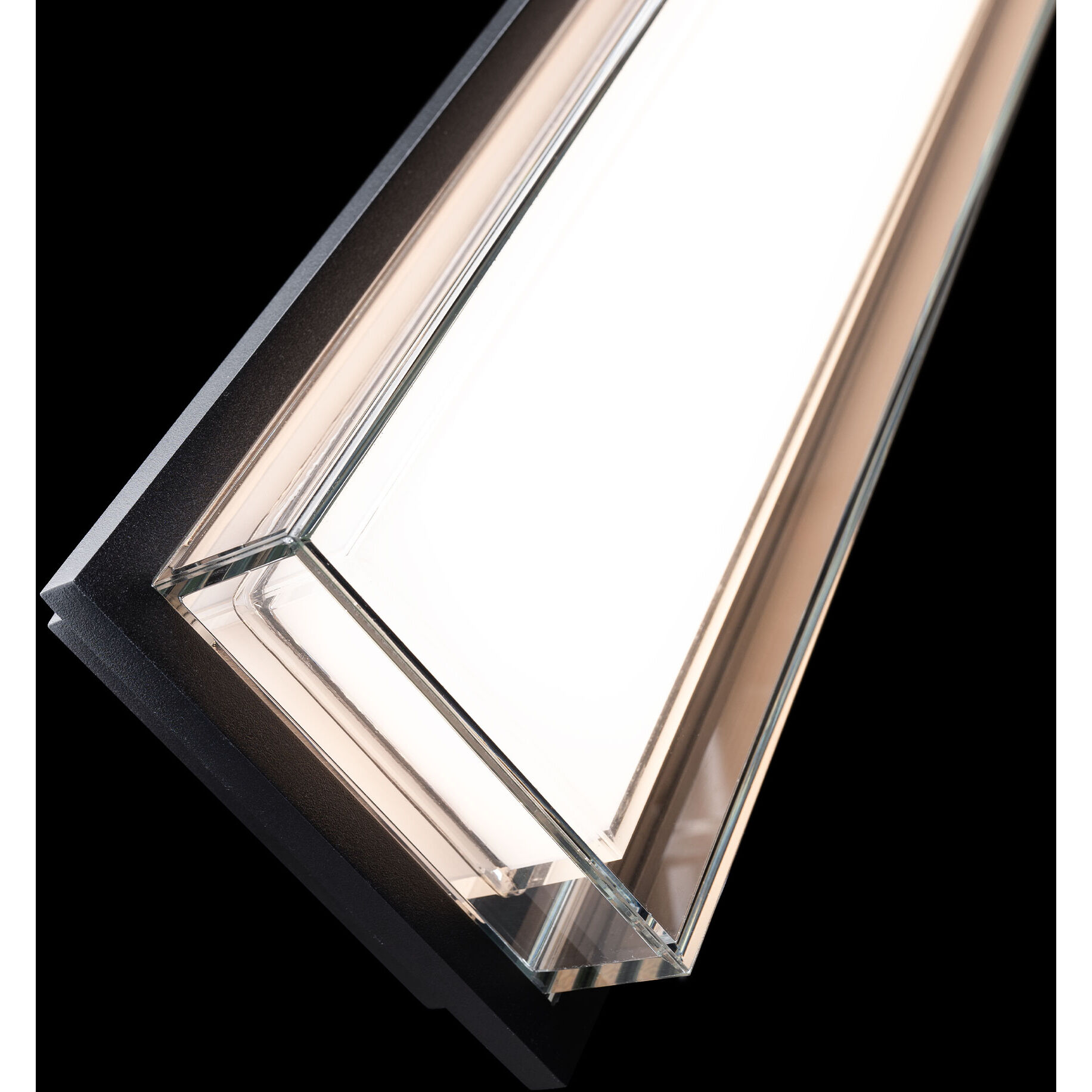 Ice Bar LED 34 inch Black Outdoor Wall Lighting in 2700K