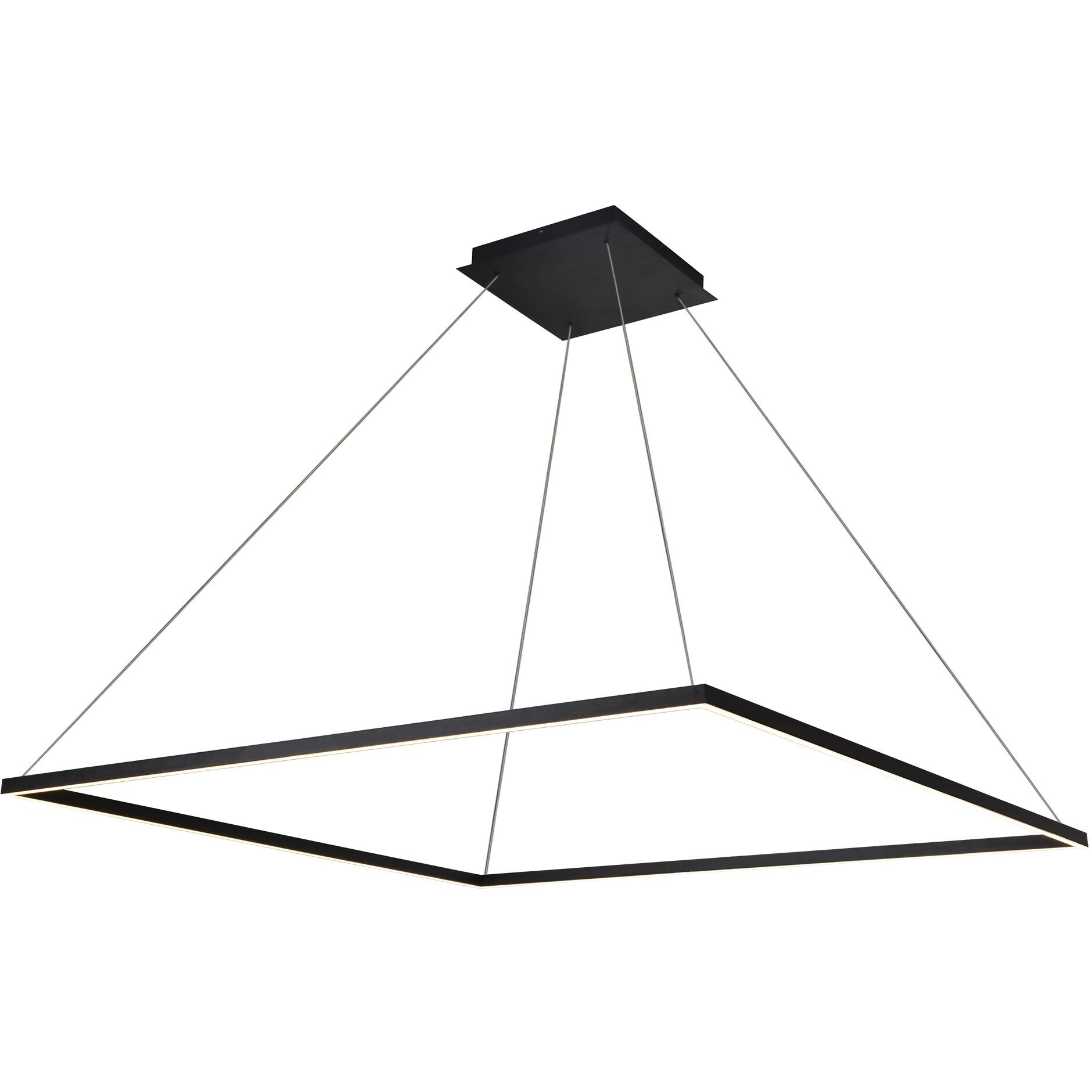 Atria 51.25 inch Black Chandelier Ceiling Light