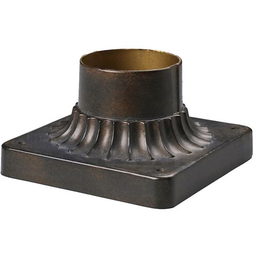 Outdoor Accessories 8 inch Hazelnut Bronze Pier Mount