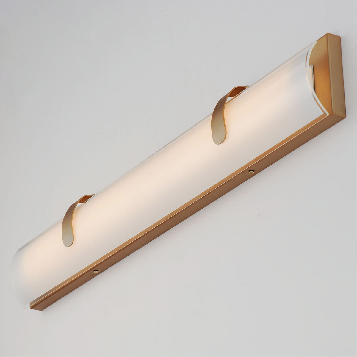 Clutch LED 30 inch Gold Bath Vanity Light Wall Light