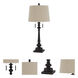 Torrington 32 inch 60.00 watt Rustic Iron Table Lamp Portable Light