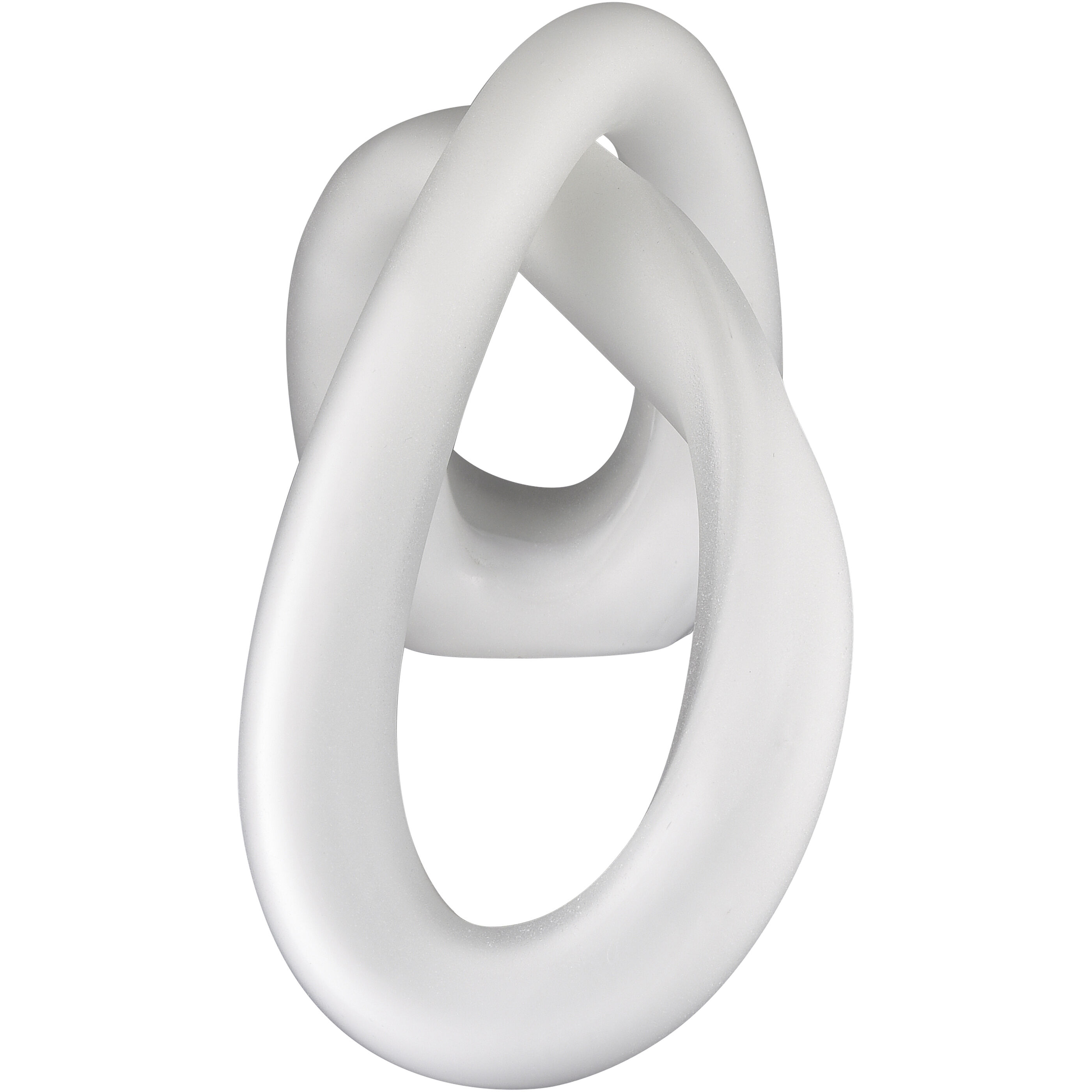 Twisted White Decorative Object