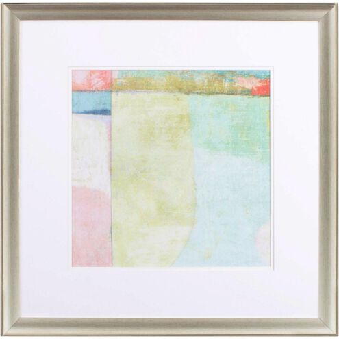Abstract Collection Pink Framed Art