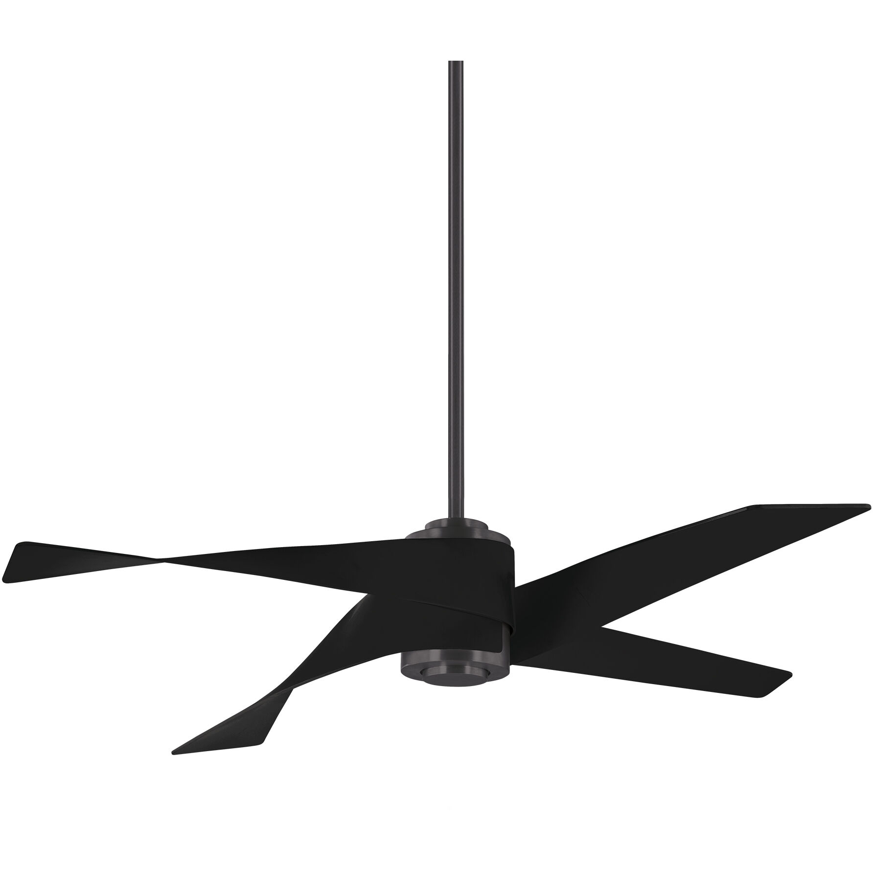 Artemis IV 64 inch Gun Metal/Matte Black with Matte Black Blades Ceiling Fan