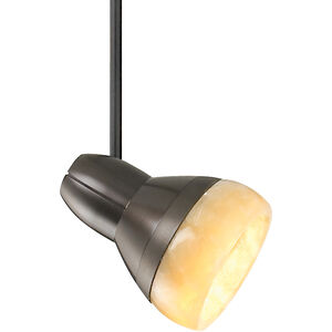Mini Om 1 Light 120 Antique Bronze Low-Voltage Track Head Ceiling Light in Monopoint, 6 inch