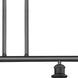 Ballston Bare Bulb 4 Light 48 inch Matte Black Island Light Ceiling Light, Ballston