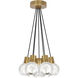 Sean Lavin Mina LED 14 inch Natural Brass Pendant Ceiling Light