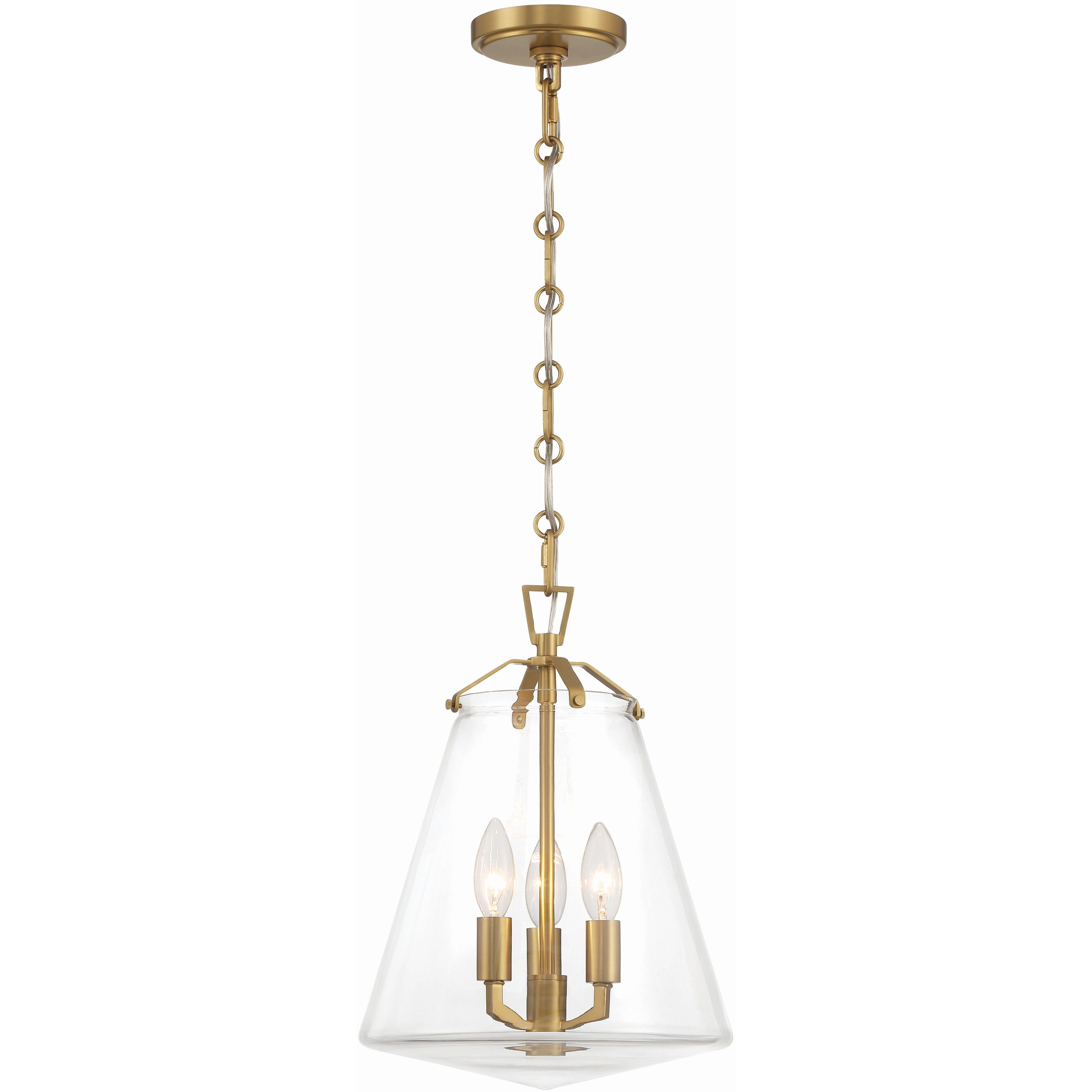 Voss Pendant Ceiling Light in Luxe Gold