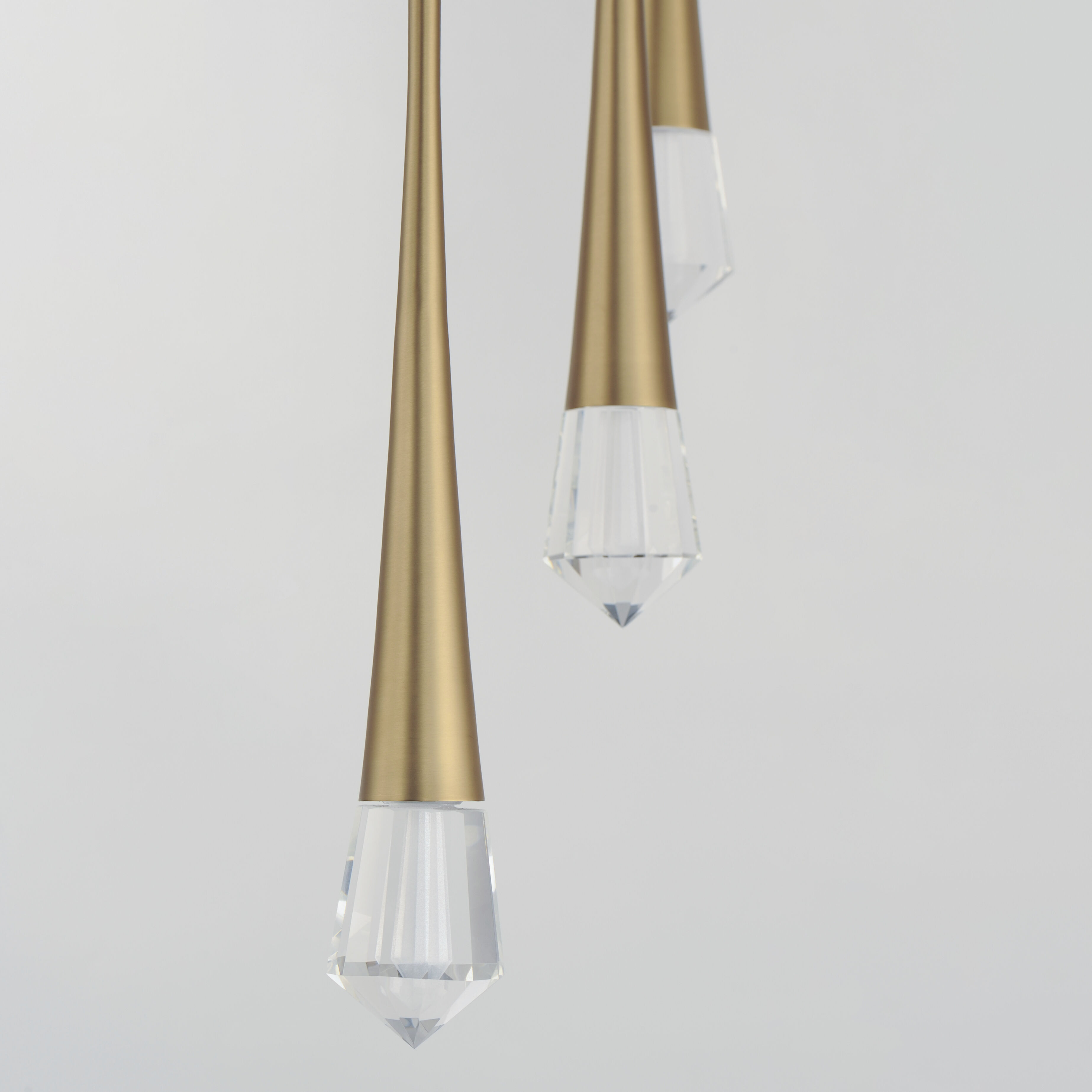Pierce LED 24.75 inch Gold Multi-Light Pendant Ceiling Light