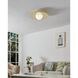 Solstice LED 22 inch Polished Brass Convertible Pendant Ceiling Light