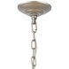Beagle Channel 6 Light 21 inch Aged Silver Pendant Ceiling Light