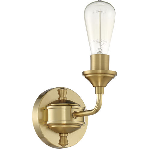 Neighborhood Bridgestone 1 Light 5 inch Satin Brass Wall Sconce Wall Light