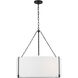 Thom Filicia Bergen 3 Light 28.25 inch Aged Iron Pendant Ceiling Light