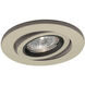 4 LOW Volt GY5.3 Brushed Nickel Recessed Lighting in MR16, IC Airtight Installations