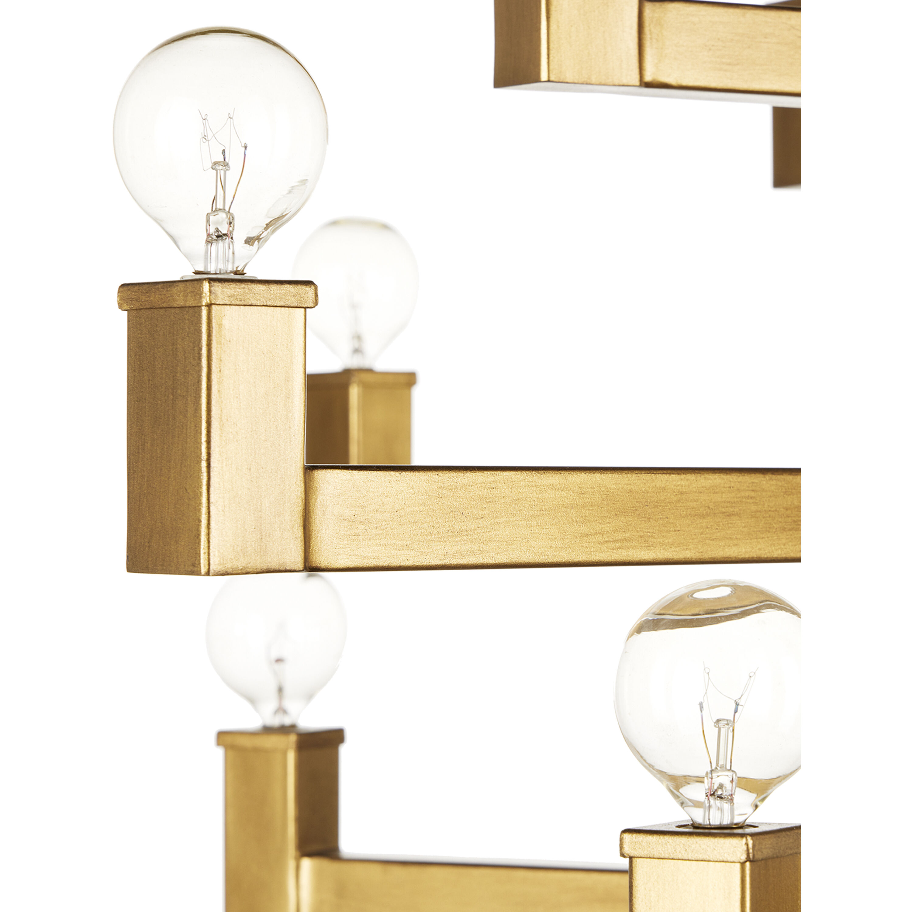 Andre 52 Light 39.75 inch Brass Chandelier Ceiling Light