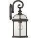 Kensington Outdoor Wall Lantern in Rustic Bronze