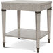 Hardy 26 X 24 inch Geo Coast Side Table, Wooden, Marlborough by Alexa Hampton