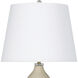 June 28.75 inch 150.00 watt Ivory Table Lamp Portable Light