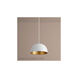 Lucci LED 16 inch Black/Industrial Brass Pendant Ceiling Light