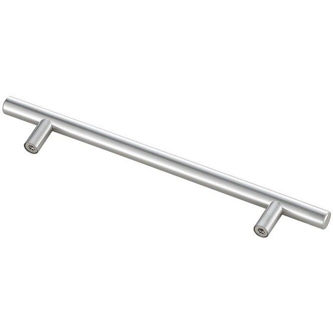 Quinn Brushed Nickel Hardware Drawer Pull in 6-5/16in Center to Center Bar, Set of 10