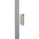 Slate LED 16 inch Silica Outdoor Wall Light