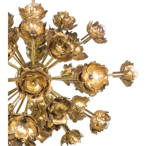 Adeline 22 Light 33 inch Gold Chandelier Ceiling Light